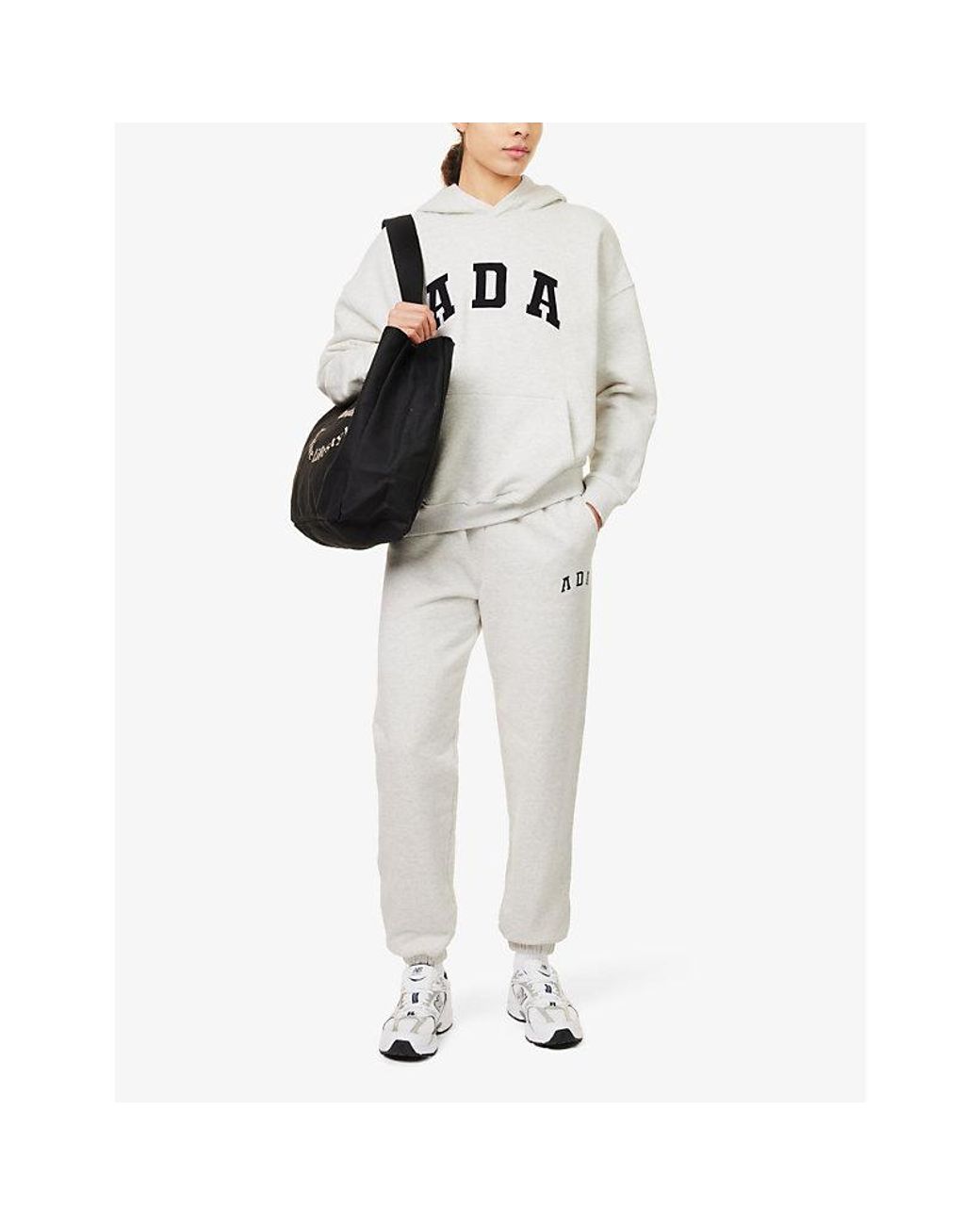 Ganni White Isoli Crew Sweatshirt