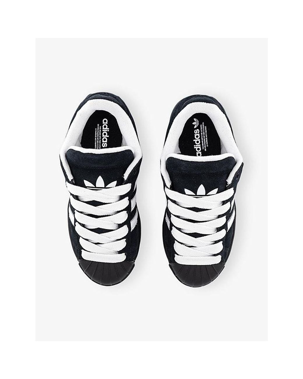 Adidas Blue Superstar Suede Trainers for men