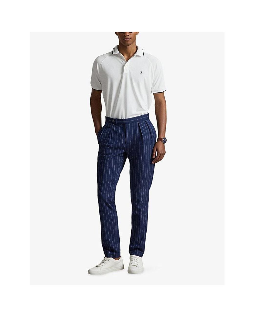 Polo Ralph Lauren White X Wimbledon Cotton Polo Shirt for men