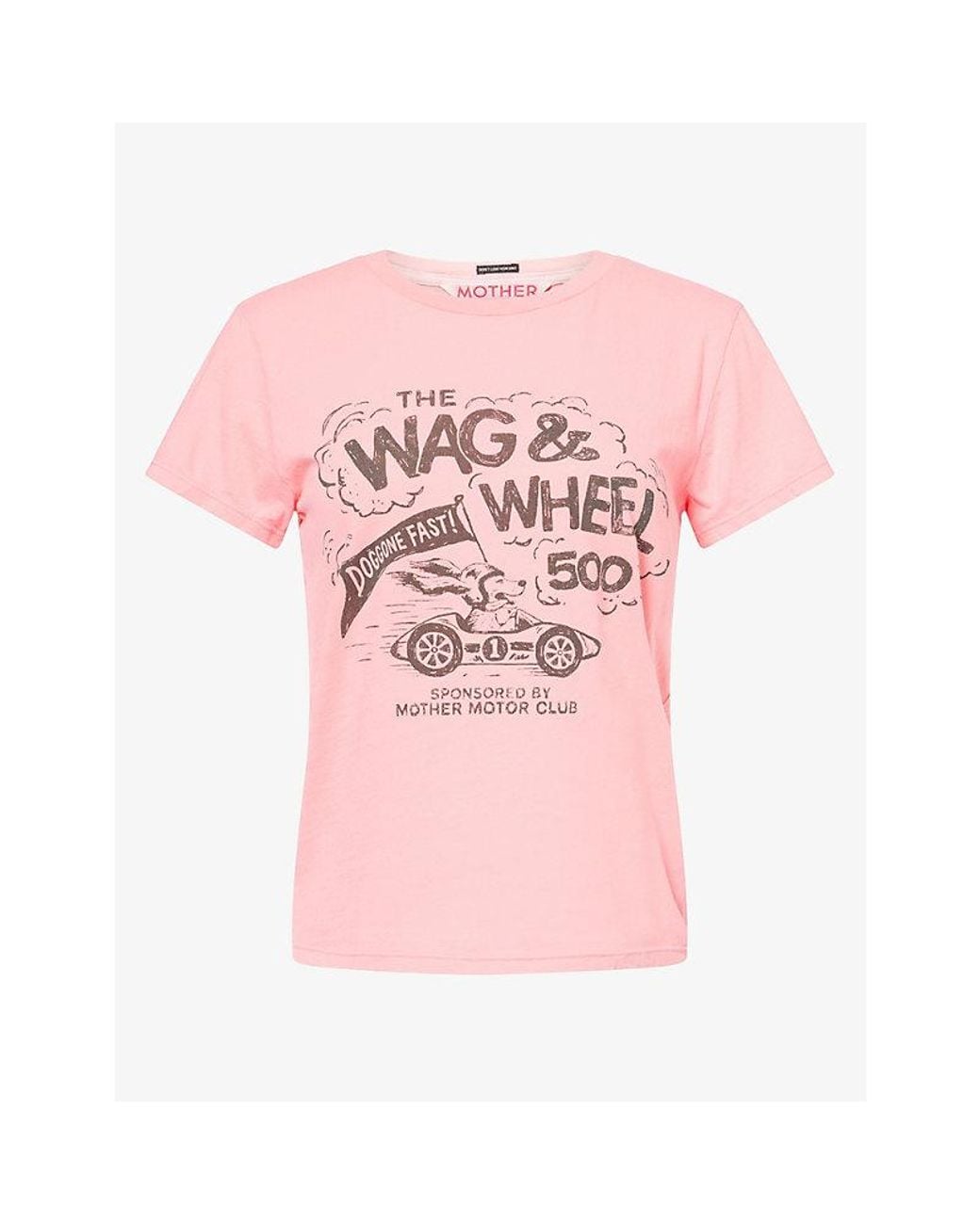 Mother Pink The Lil Goodie Goodie Cotton T-Shirt