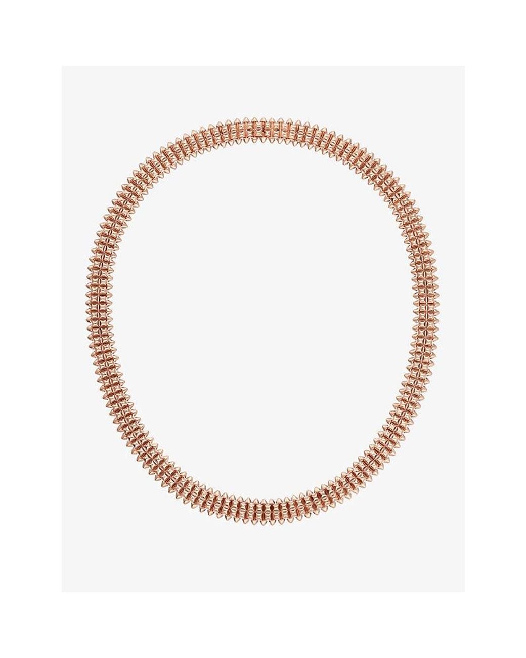 Cartier Natural Clash De 18Ct Rose- Necklace