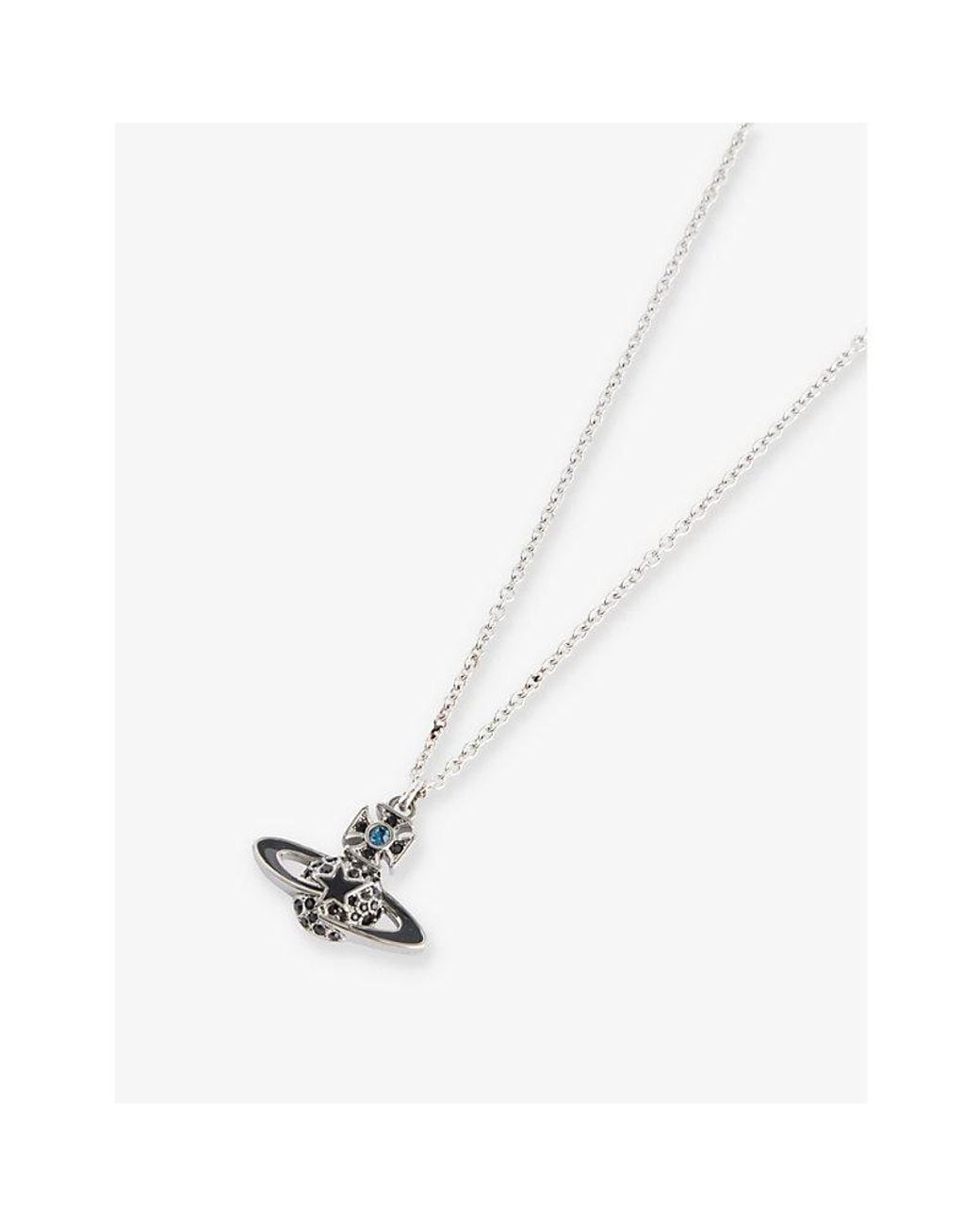 や*ぐ様 ド*ド様 Vivienne Westwood DARLENE ペンダン Vivienne Westwood Darlene Crystal-embellished Brass Pendant
