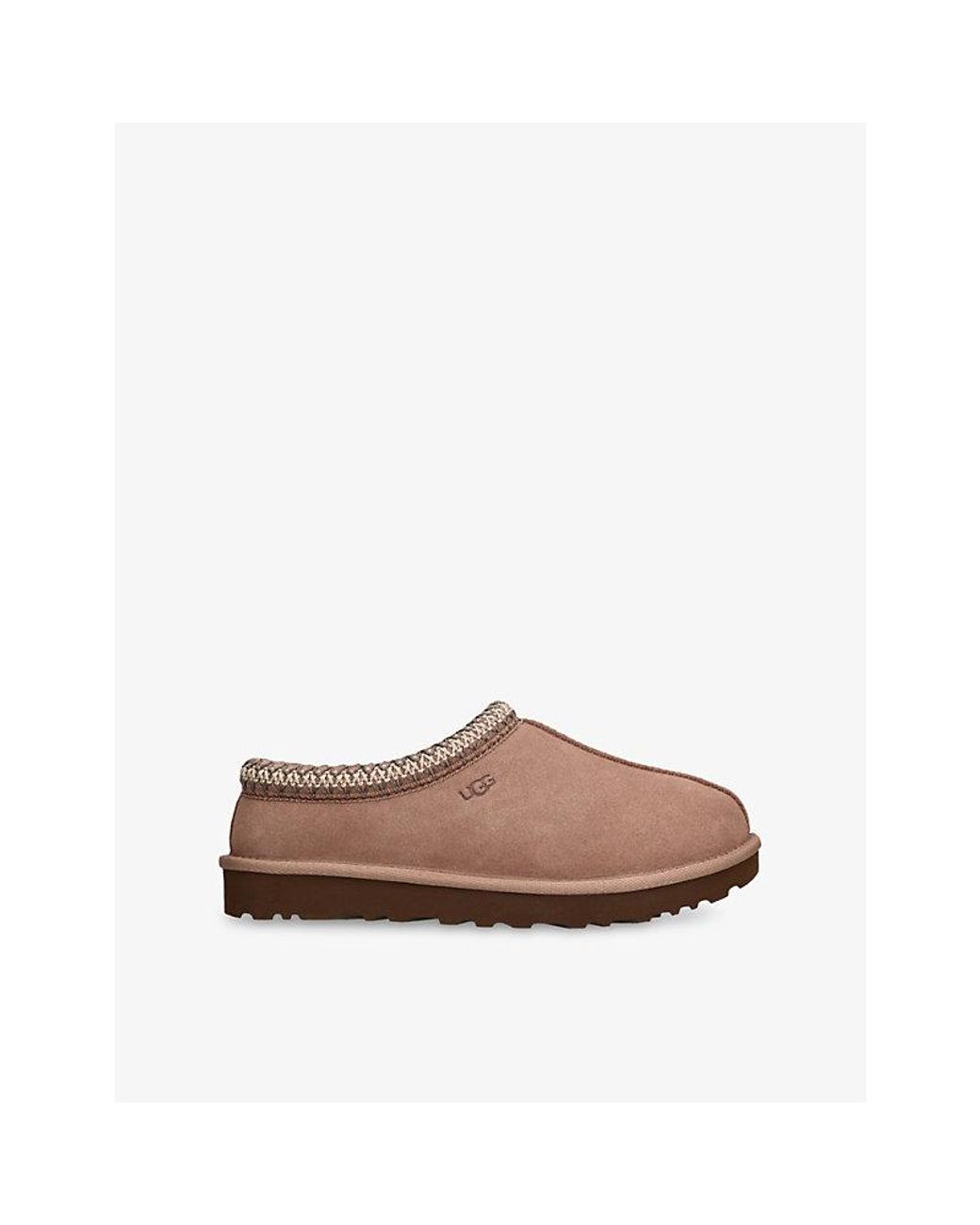 Ugg Brown Suede Tasman Ii Slippers