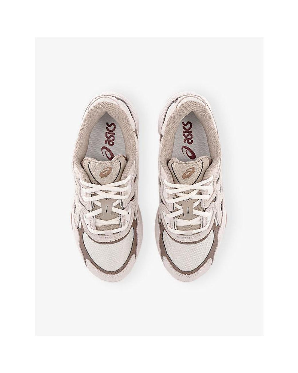 Asics Pink Gel-Nyc Mesh And Suede Trainers