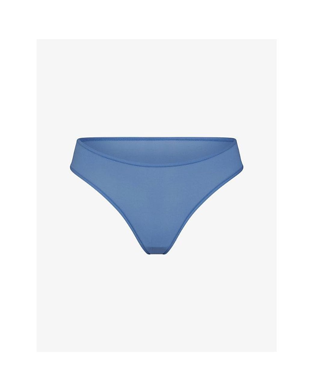Skims Blue Fits Everybody Jersey Thong