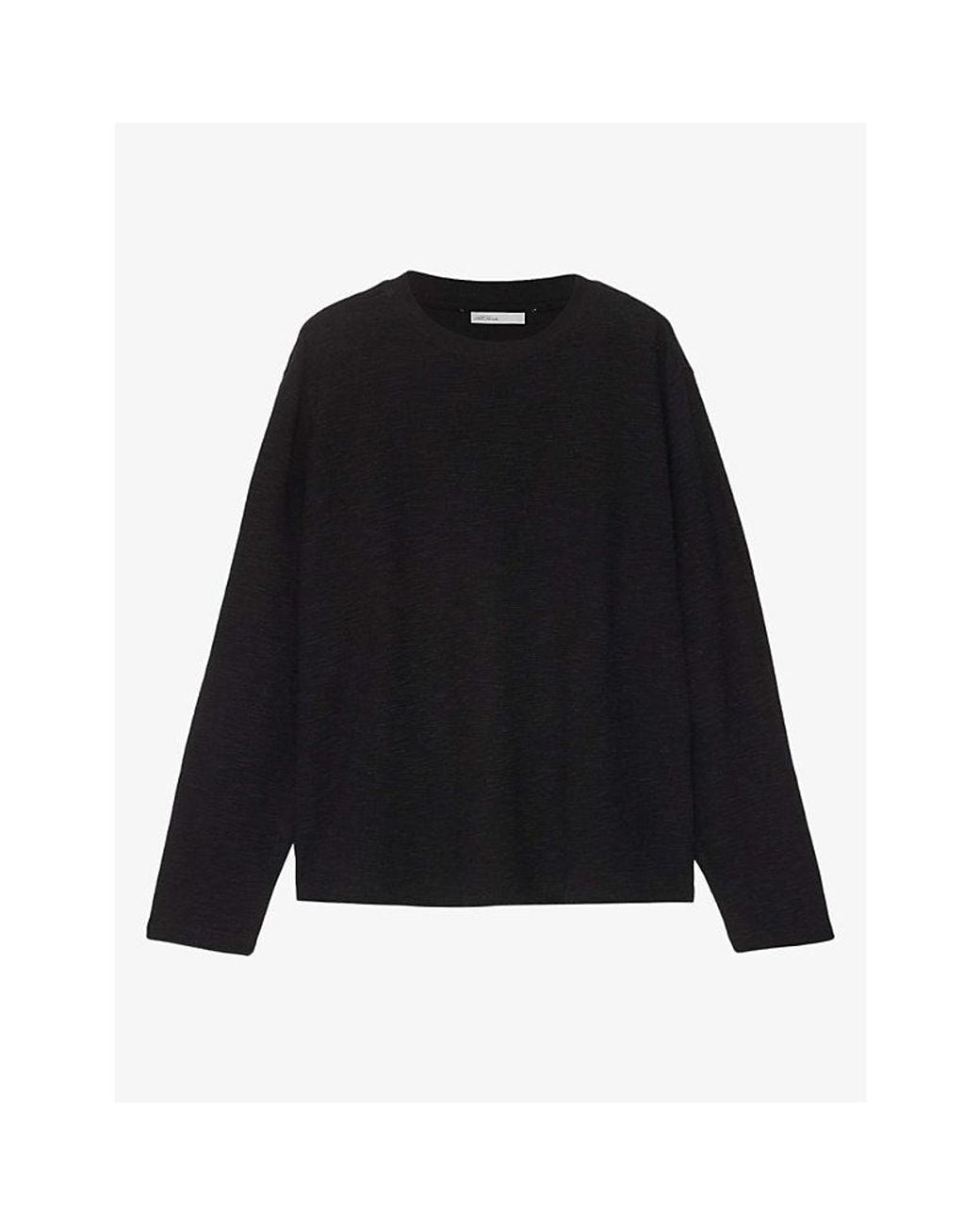 AllSaints Black Abel Long-Sleeve Cotton T-Shirt