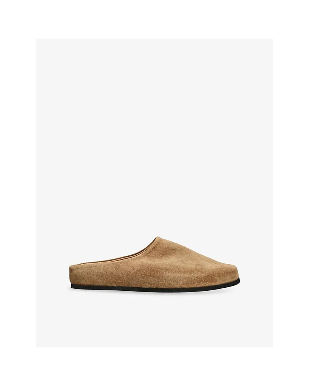 Dear Frances Brown Vico Suede Mules