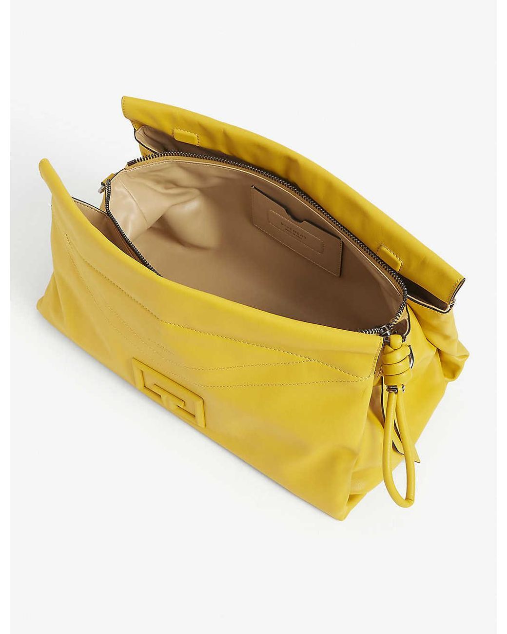 Givenchy Id93 Large Leather Shoulder Bag in Yellow Lyst Canada