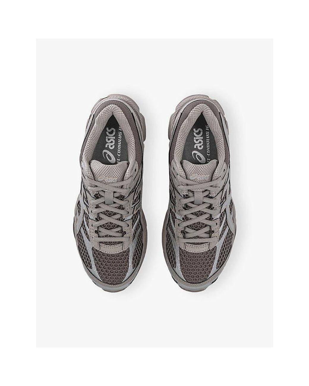 Asics Gray Gel-Cumulus 16 Mesh Trainers for men