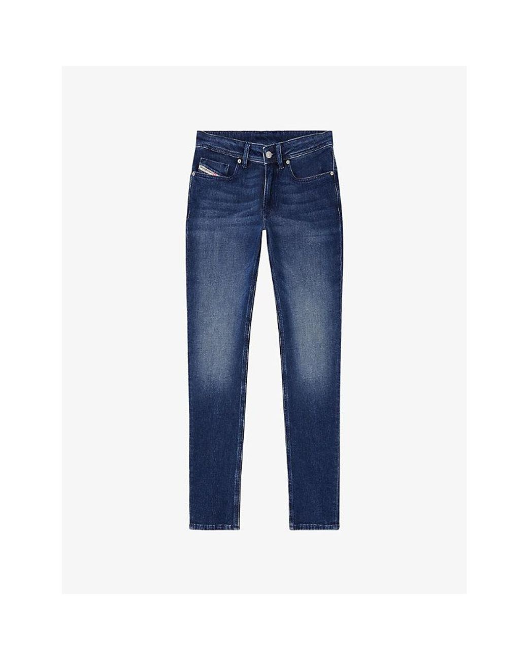 DIESEL Blue 1979 Sleenker 0Adbf Skinny-Fit Denim Jeans for men
