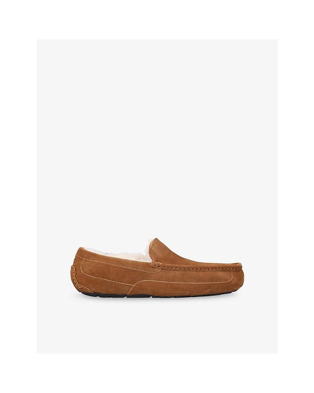 Ugg Brown Ascot Suede Loafers for men