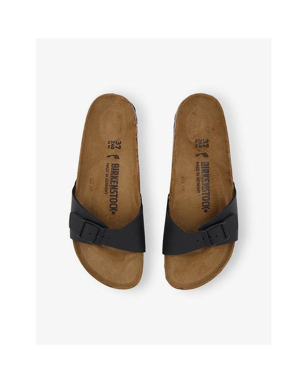 Birkenstock Brown Madrid Leather Sandals
