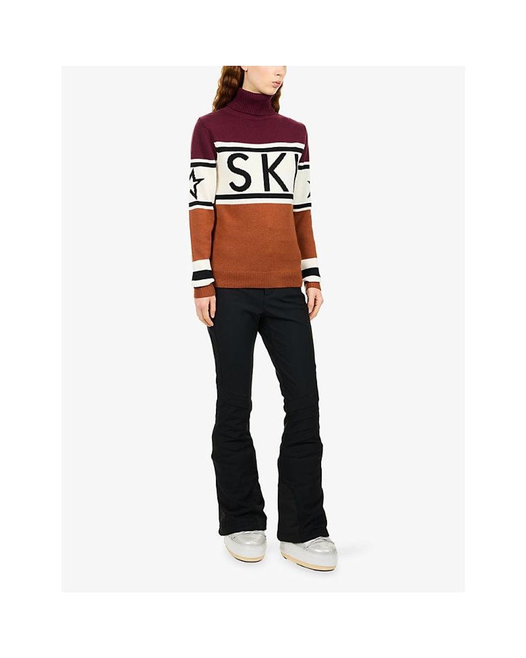 Perfect Moment Black Aurora High-Waist Flare Ski Pants