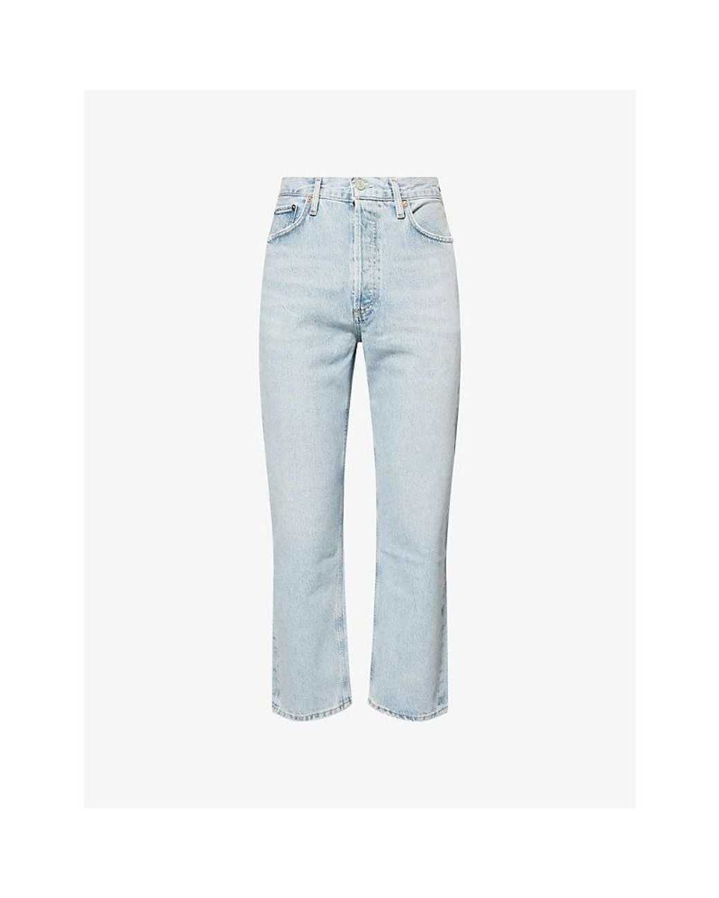 Agolde Blue 90's Straight-Leg Denim Jeans for men