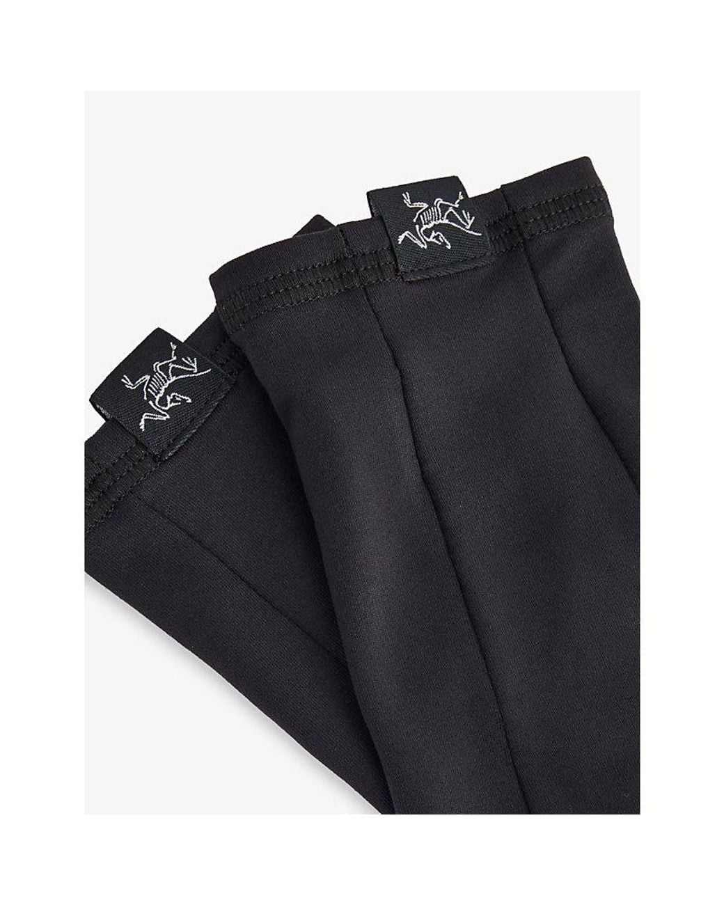 Arc'teryx Black Rho Technical Gloves for men