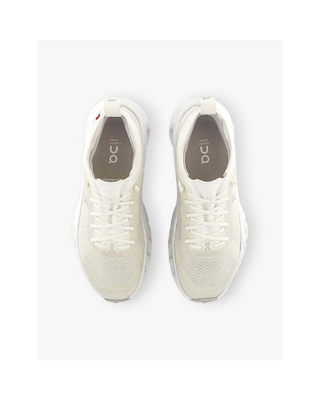 On Shoes White Cloudtilt Mo Woven Trainers