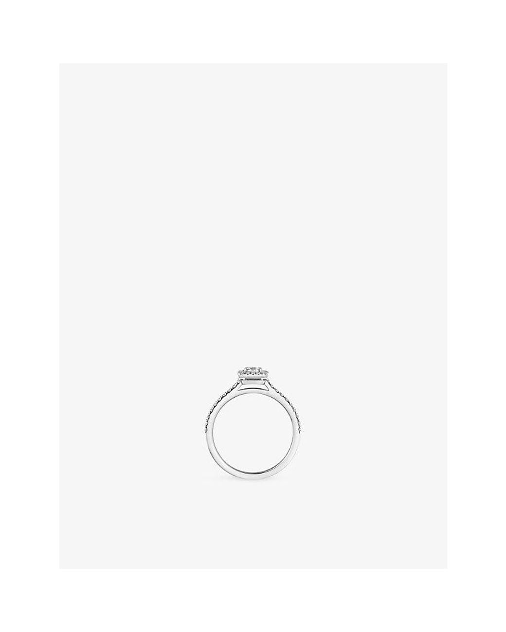 Messika White Joy 0.25Ct 18Ct And 0.45Ct Diamond Ring