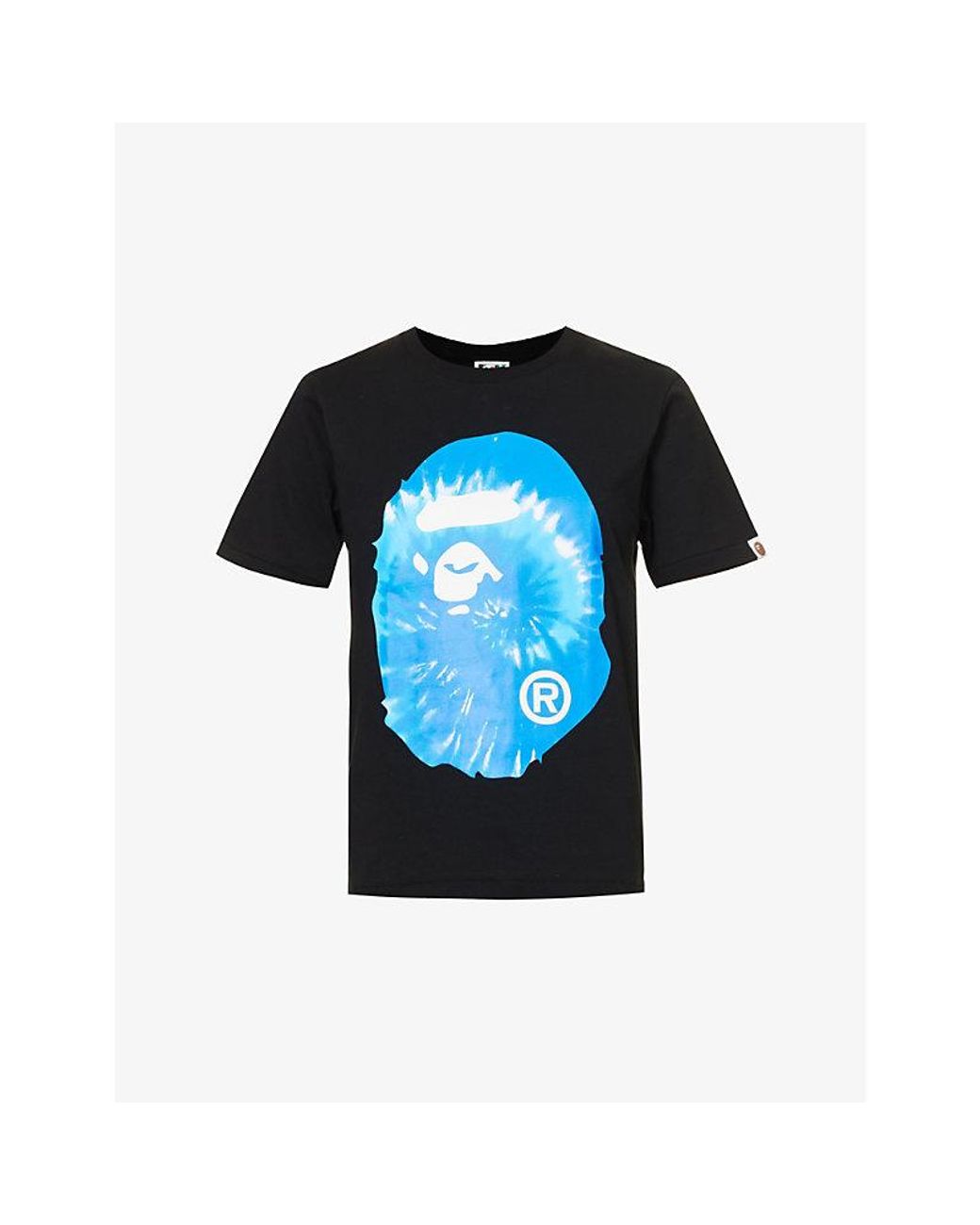 A Bathing Ape Tie Dye-Print Cotton T-Shirt