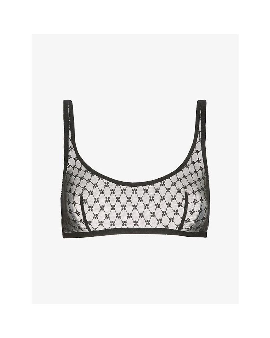 Simone Perele Black Plume Soft Cup Triangle Lace Bra