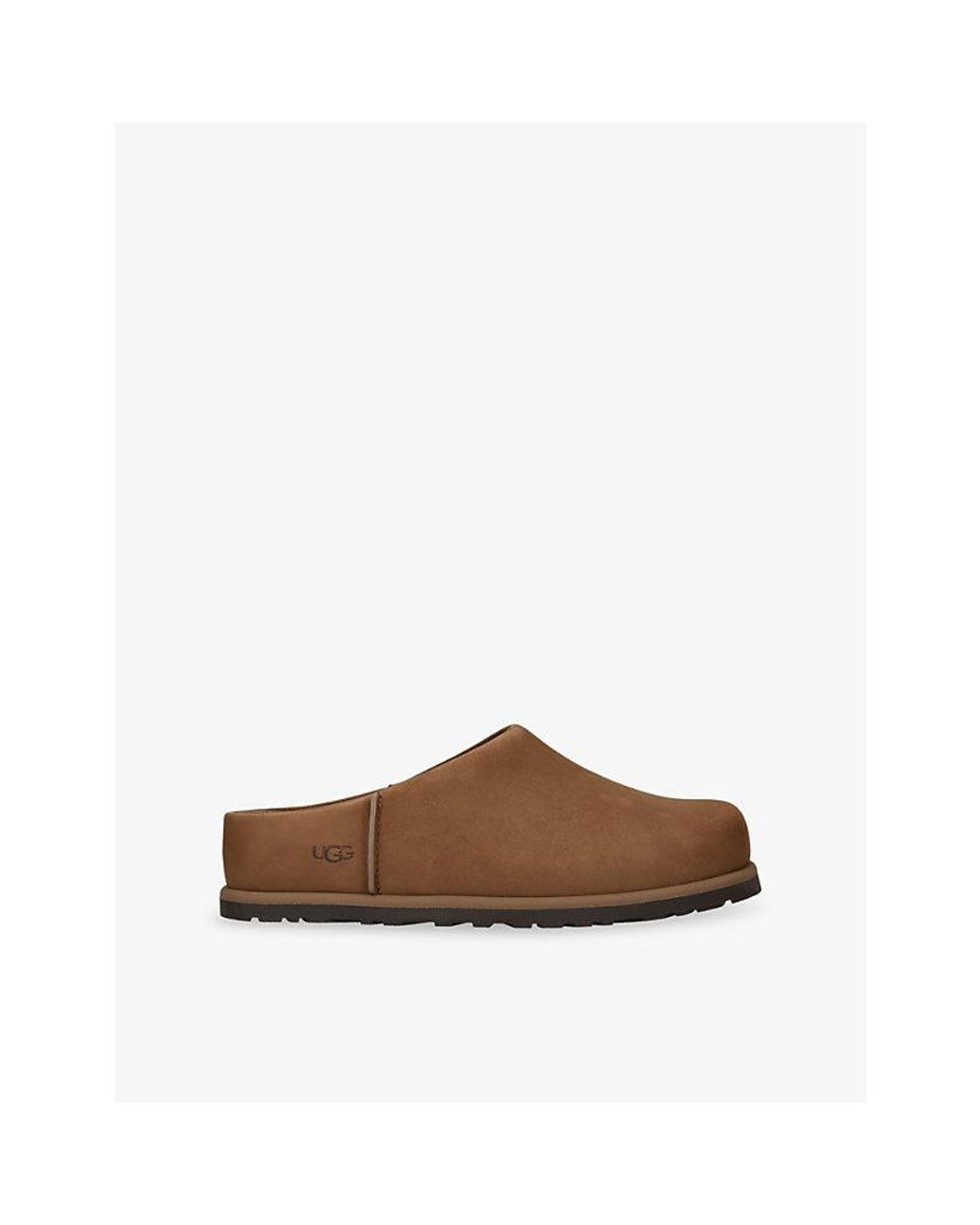 Ugg Brown Otzo Suede Clogs