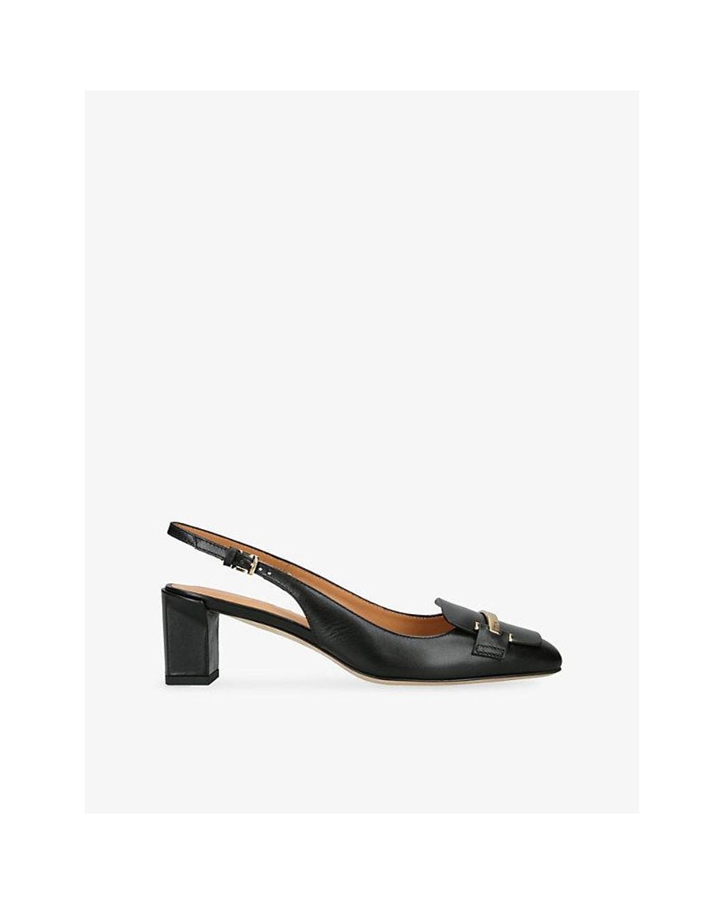 Tod's Black Barretta Leather Courts