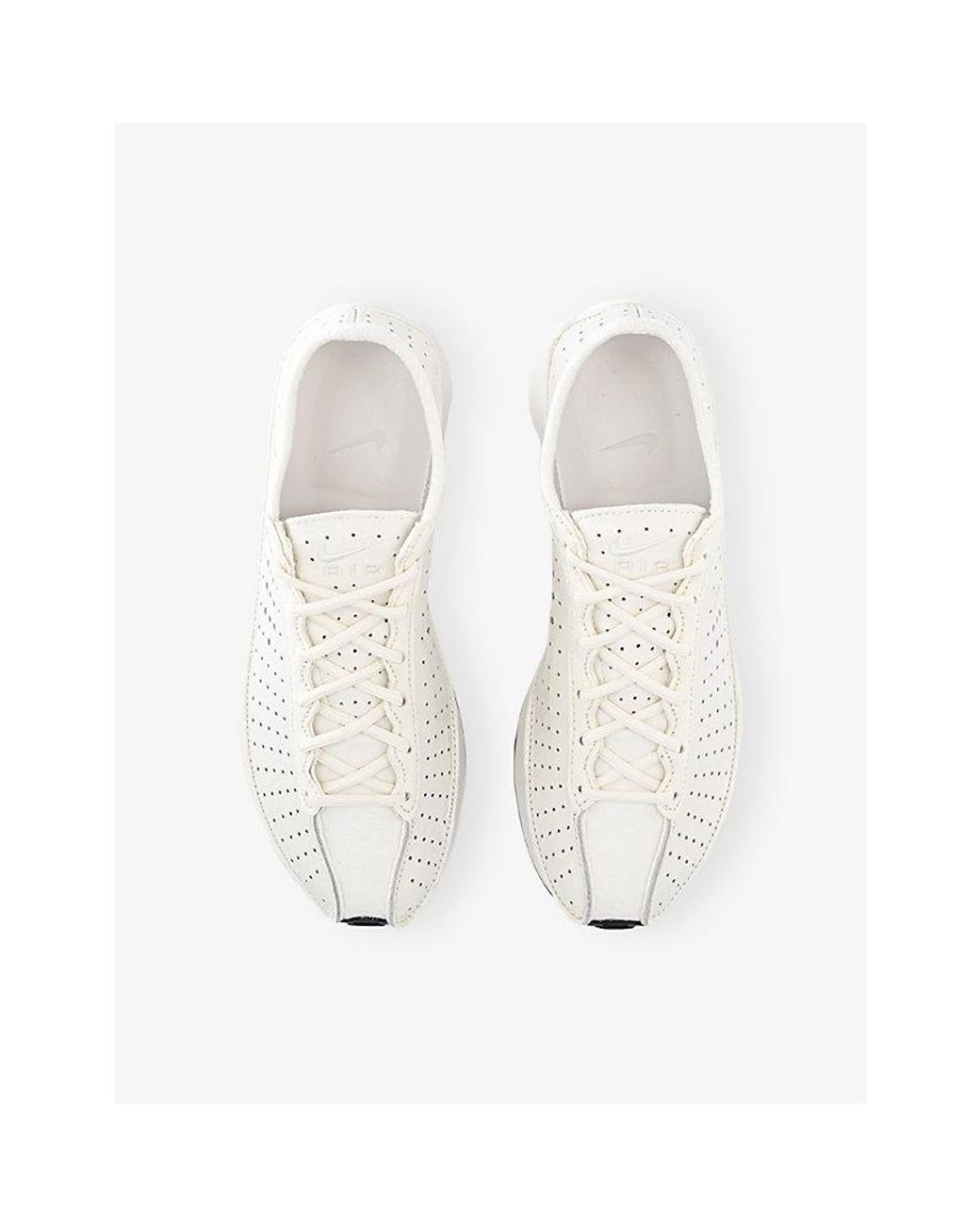 Nike White Air Superfly Leather And Suede Trainers