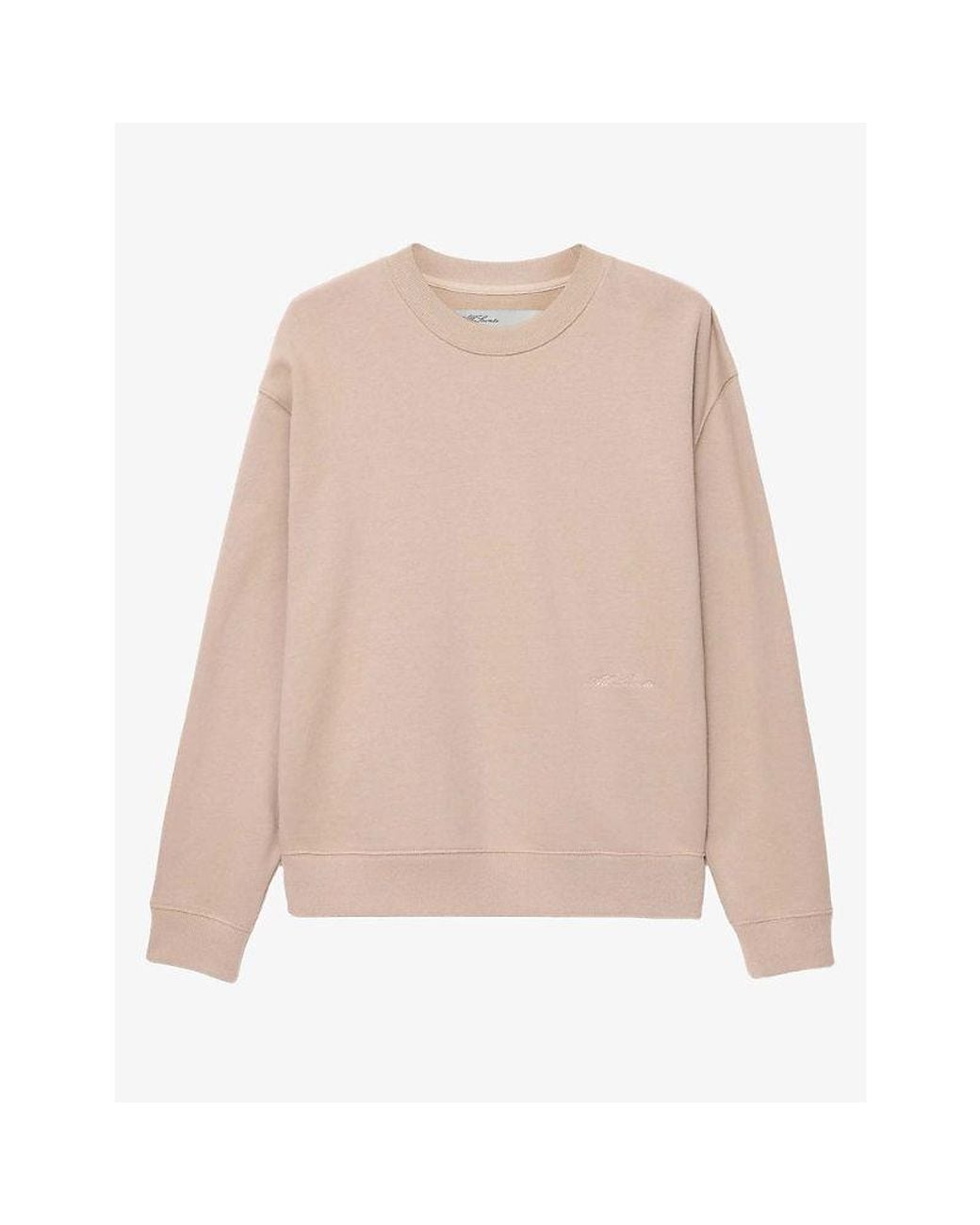 AllSaints Natural Aston Boxy Jersey Jumper for men