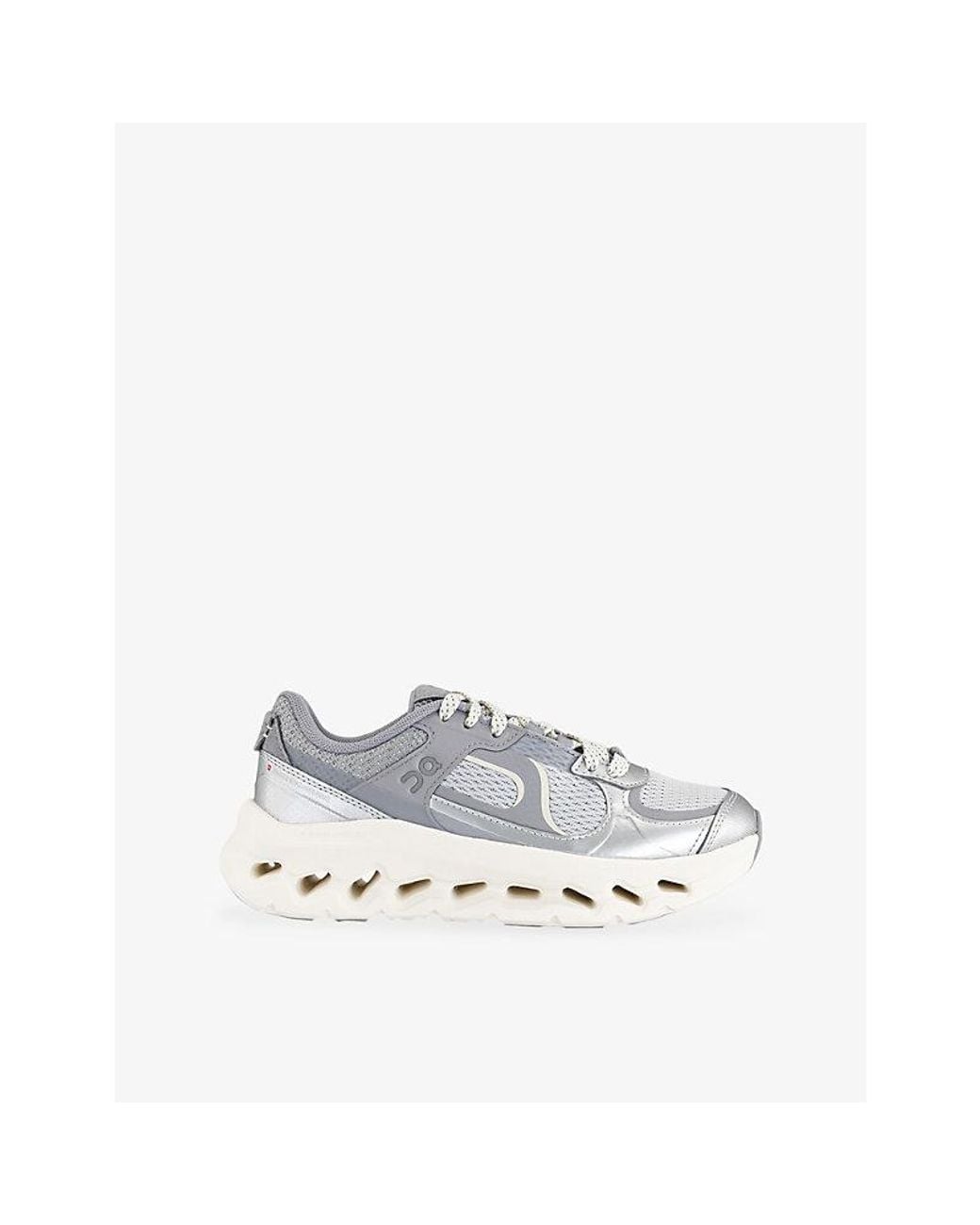On Shoes White Cloudtilt Arc Woven Trainers