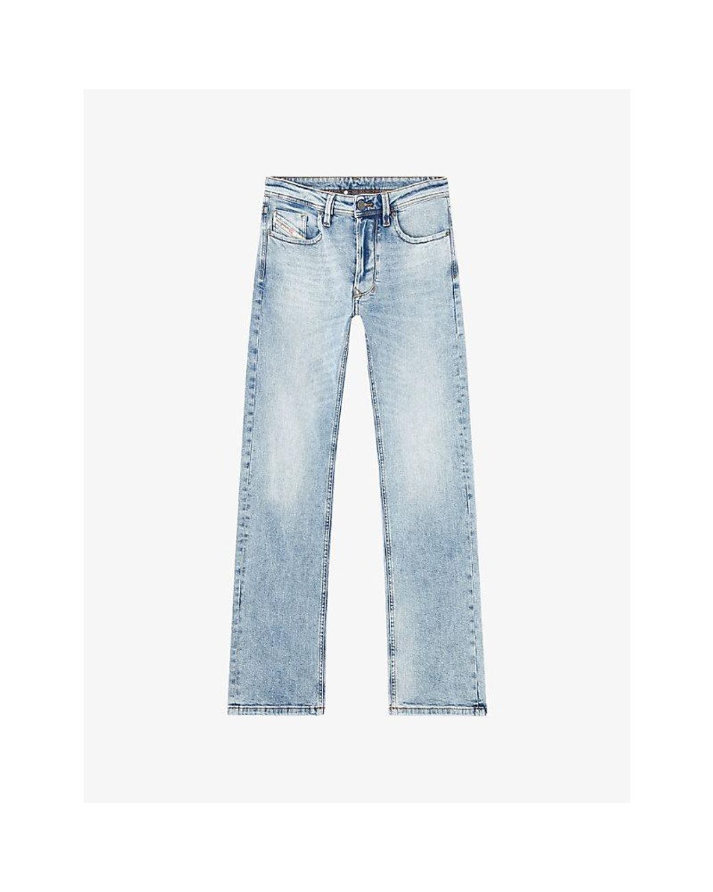 DIESEL Blue 1985 Larkee Straight-Leg Stretch-Denim Jeans for men