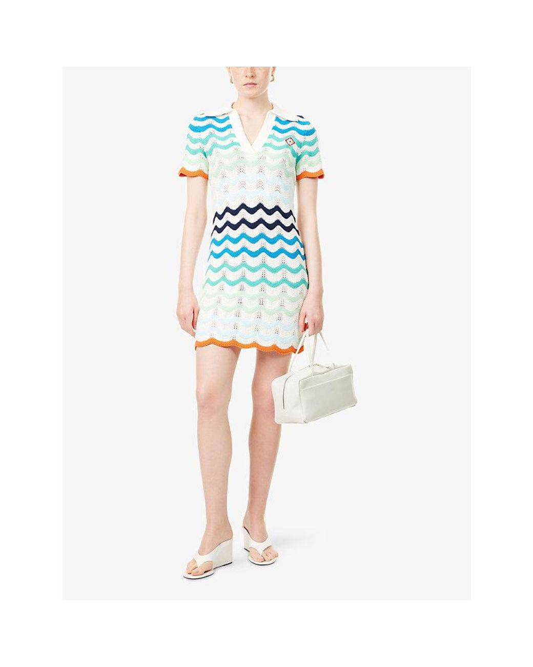 barbour knitted dress Barbour International Lana Knitted Midi Dress Chocolate – Blue Water  Clothing main image 1