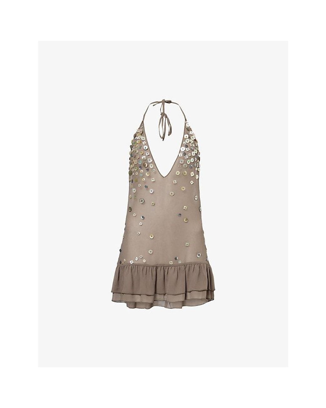 jaded london button me up mini dress in Papaya | Jaded london Button Me Up