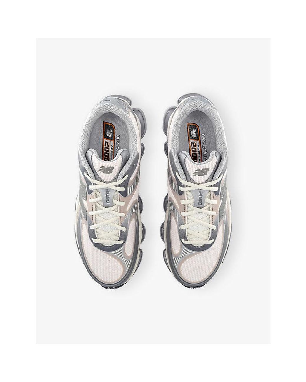 New Balance White Abzorb 2000 Mesh Trainers for men