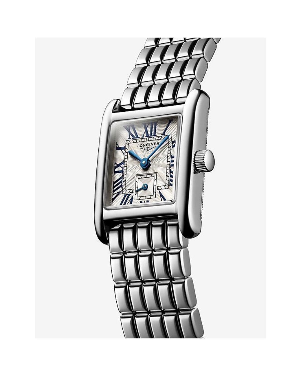 Longines White L5.200.4.71.6 Mini Dolcevita Stainless-Steel Quartz Watch