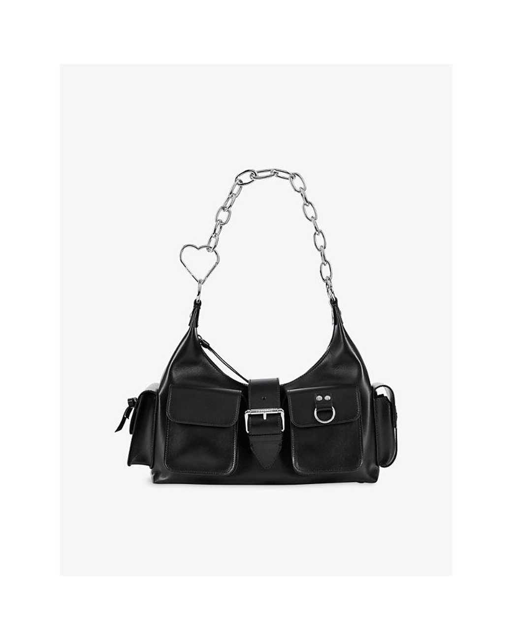 The Kooples White Amelia Bag Charm