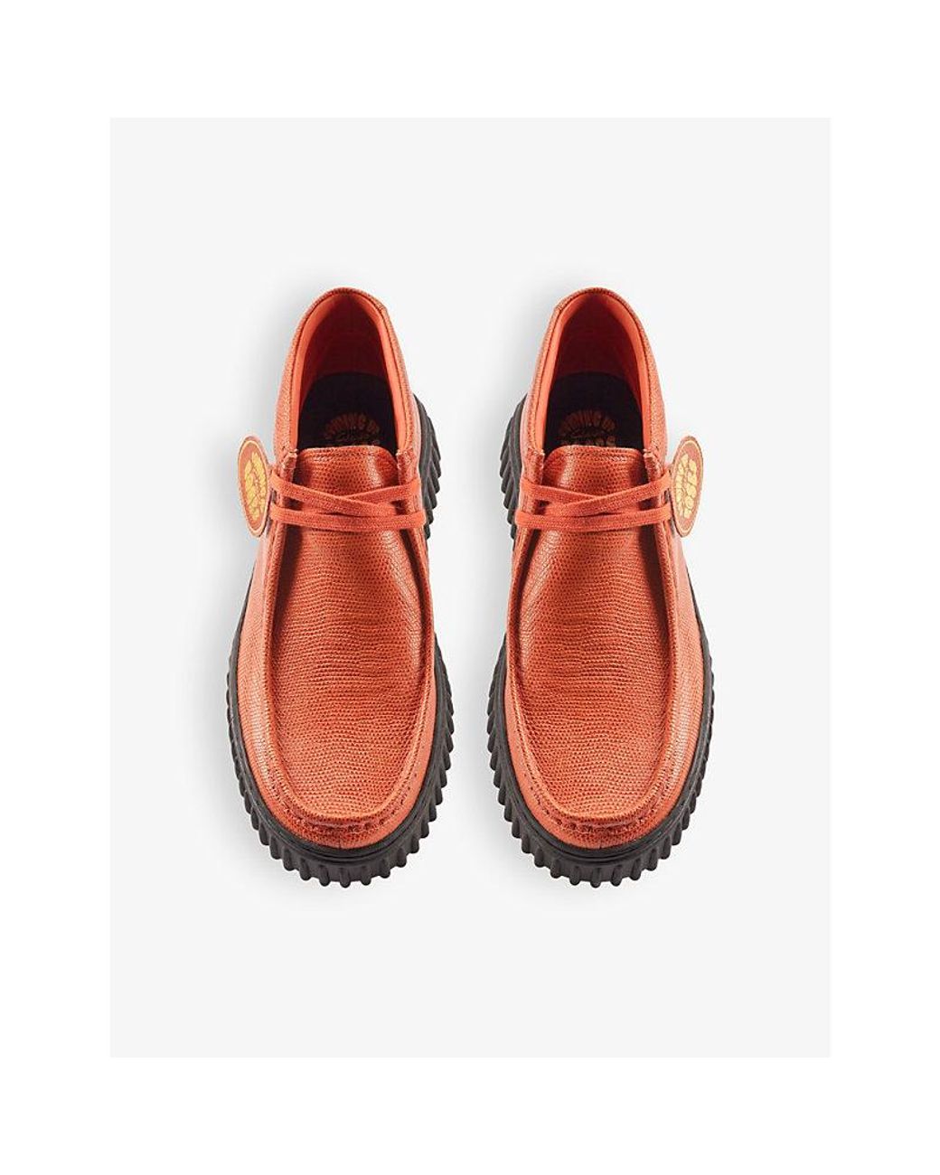 Clarks X Martine Rose Red Martine Rose X Clarks Torhill Leather Ankle Boots