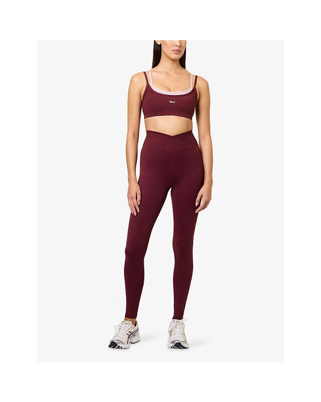 WE Are Tala Red Dayflex Double-Layer Sports Bra