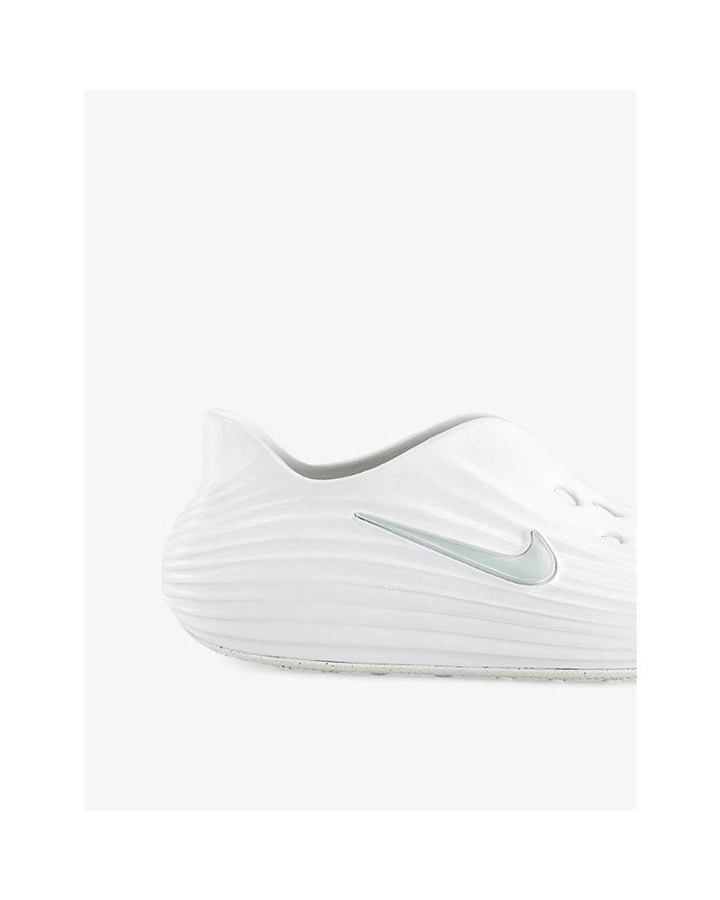 Nike White React Rejuven8 Leather Shoes for men