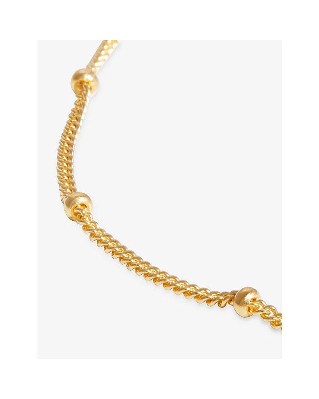 Missoma Metallic Bobble 18Ct Vermeil Long Chain Necklace