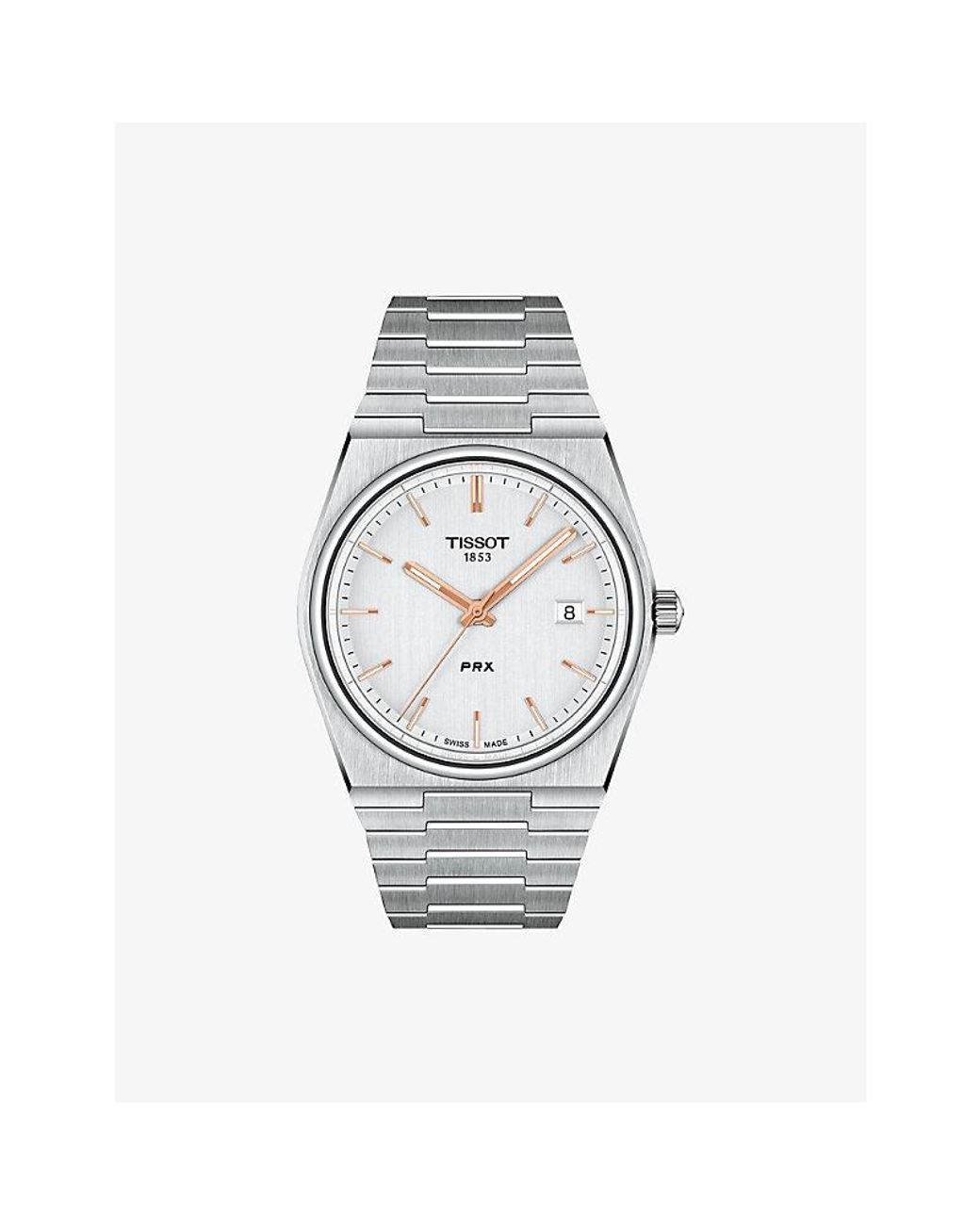 Tissot Metallic Prx Stainless-Steel Quartz Watch