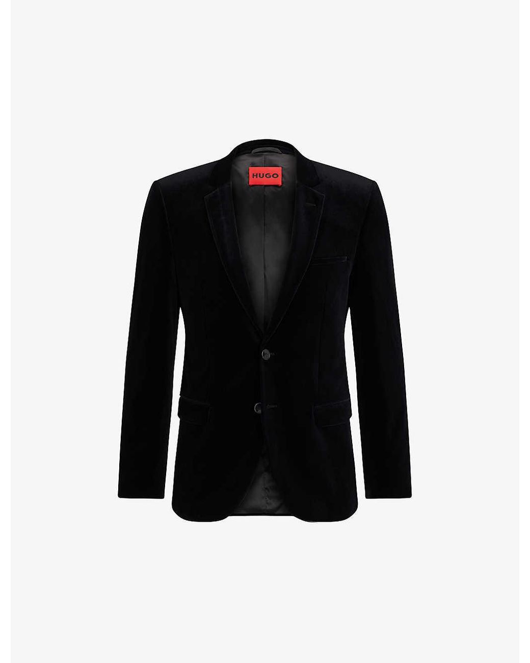 Stretch clearance velvet blazer