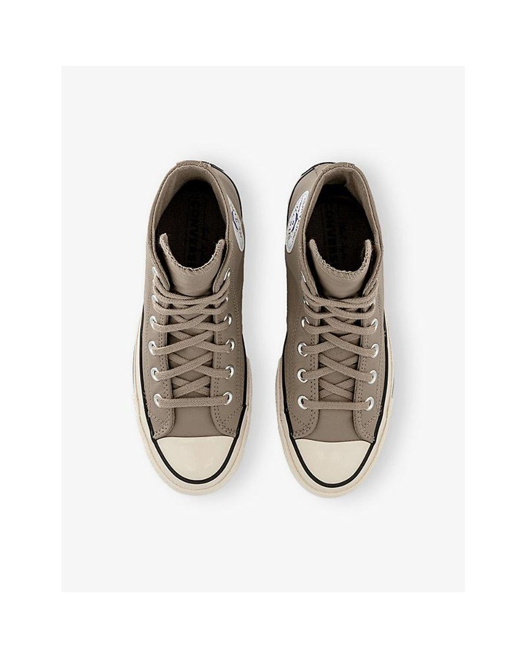 Converse Natural Chuck 70 Leather Trainers for men