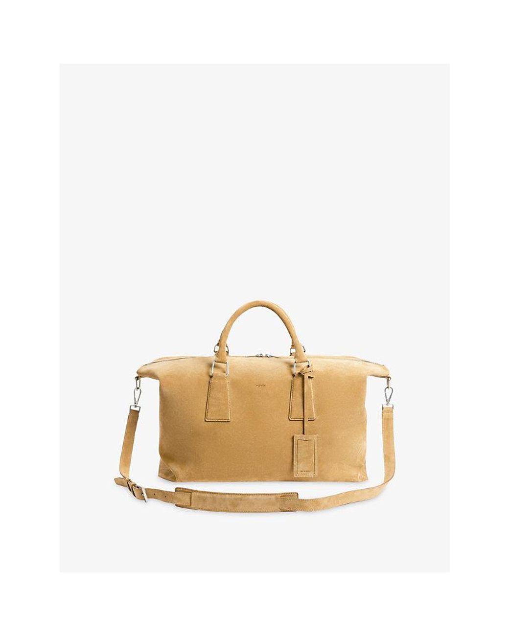 Sandro Natural Suede Weekend Bag for men