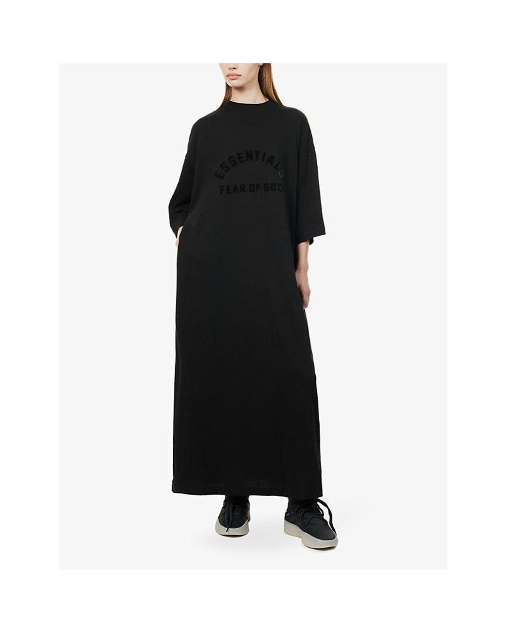 Fear of God Essentials★レディースシャツワンピ★Dress FOG ESSENTIALS WOMEN'S 3/4 SLEEVE DRESS