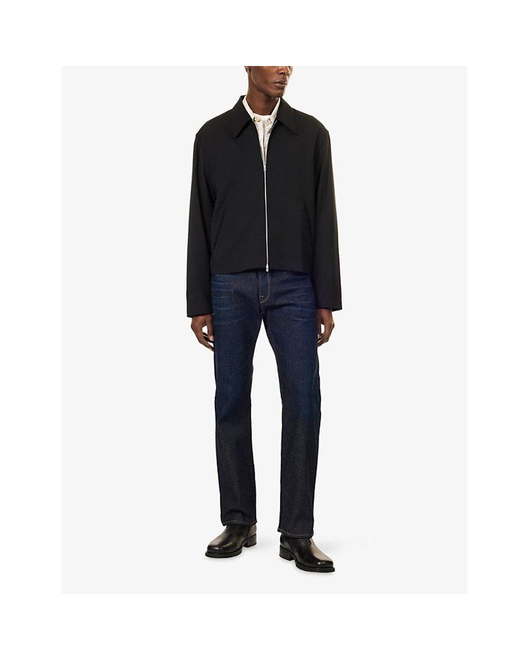 Replay Blue Deryck Straight-Leg Denim Jeans for men