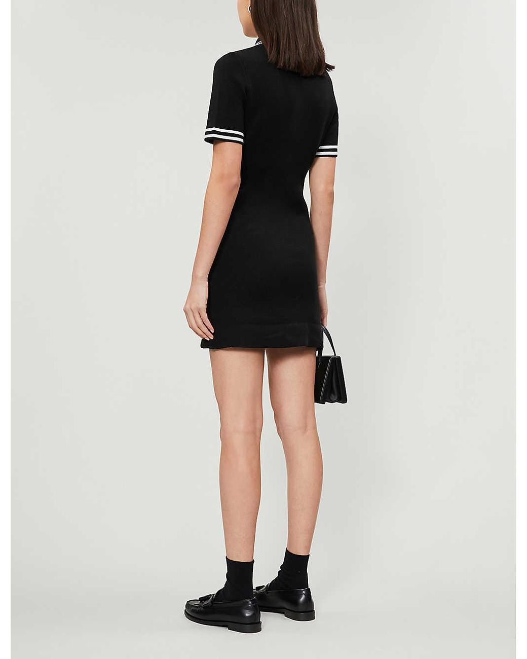 Maje Synthetic Ravela Stretch-knit Mini 