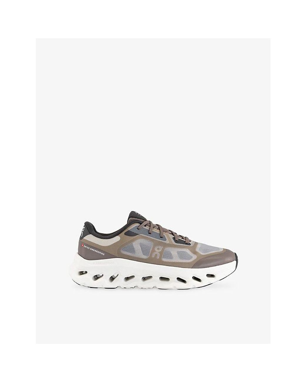 On Shoes White Cloudtilt Remix Leather And Mesh Trainers for men