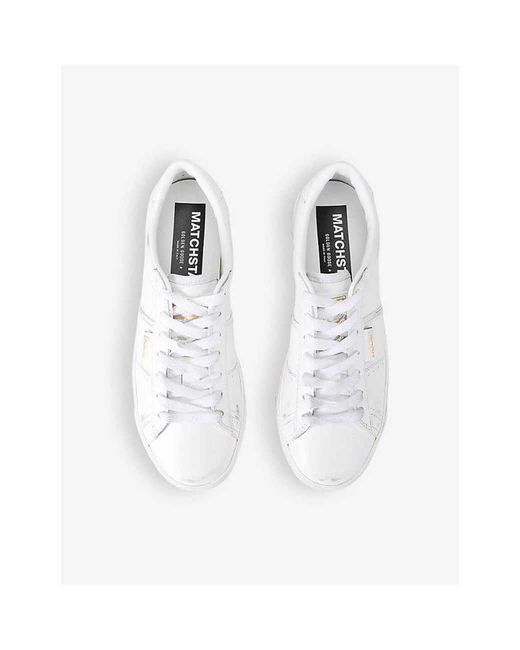スニーカー Golden  Deluxe Brand Matchstar Leather Sneakers Golden Goose Golden Goose highest Match cheapest