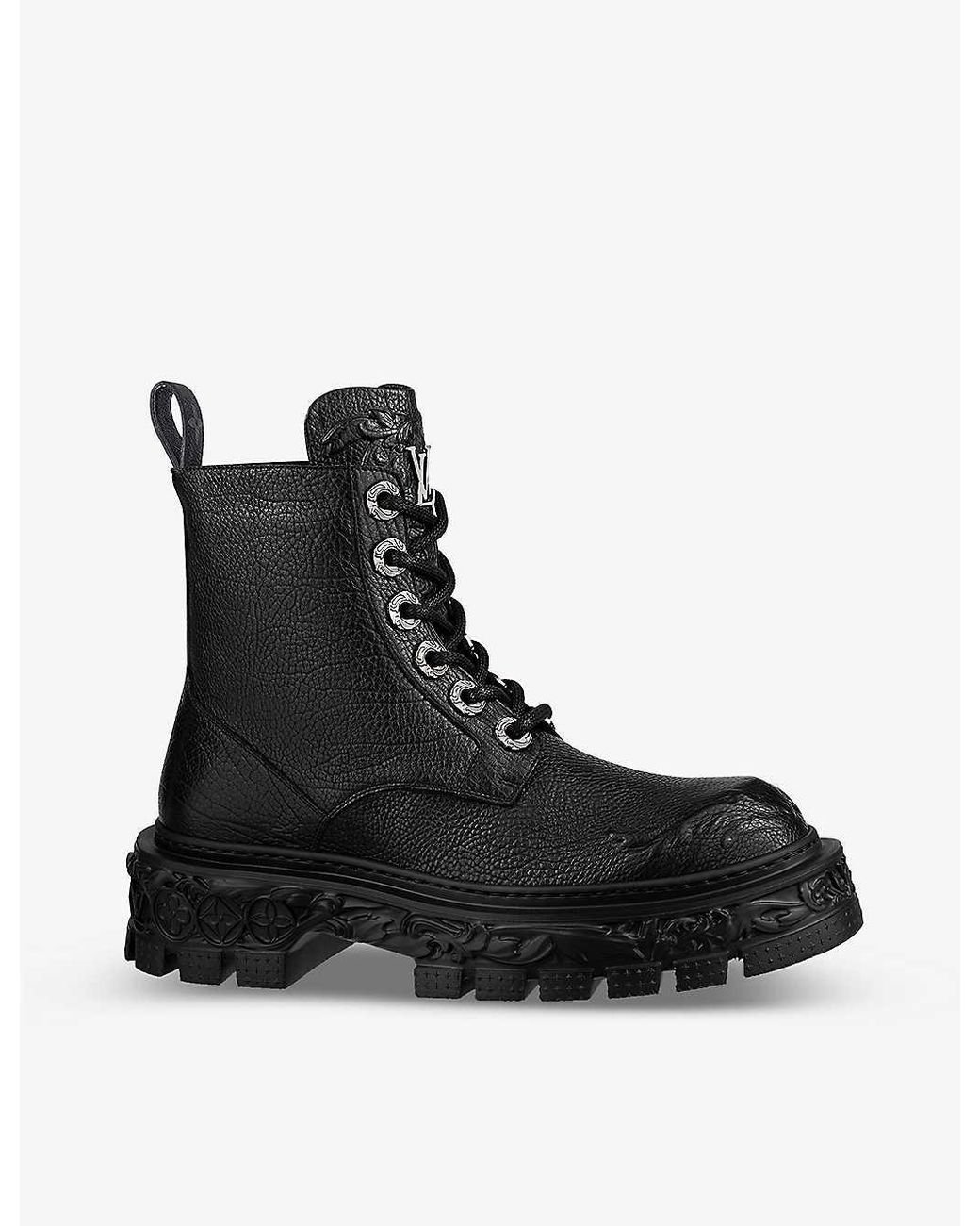 Louis vuitton ranger boots sales