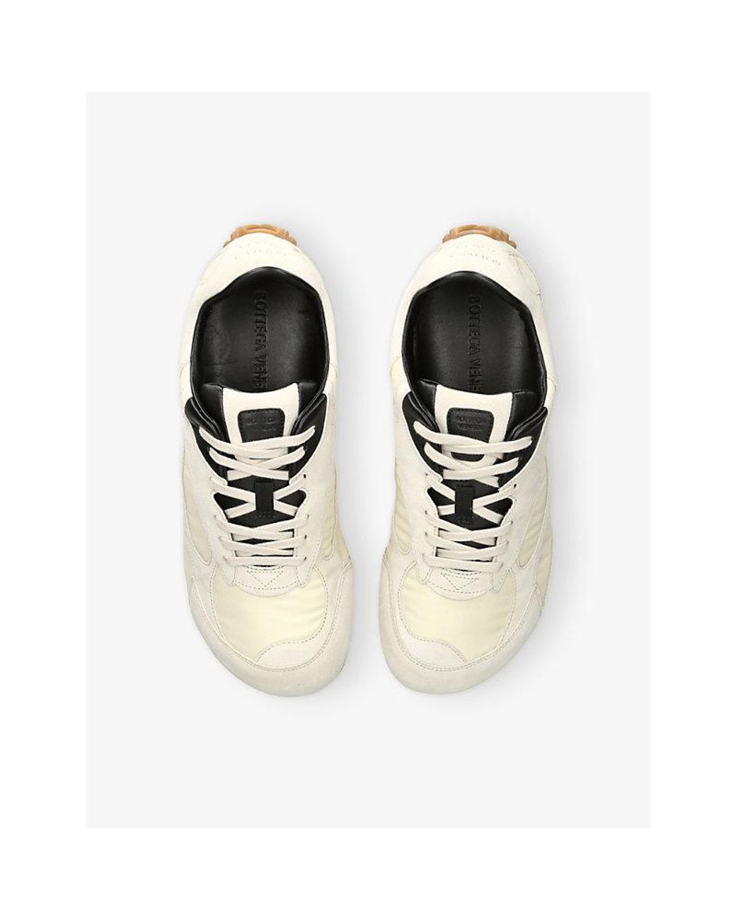 Bottega Veneta White Orbit Flash Sneakers for men