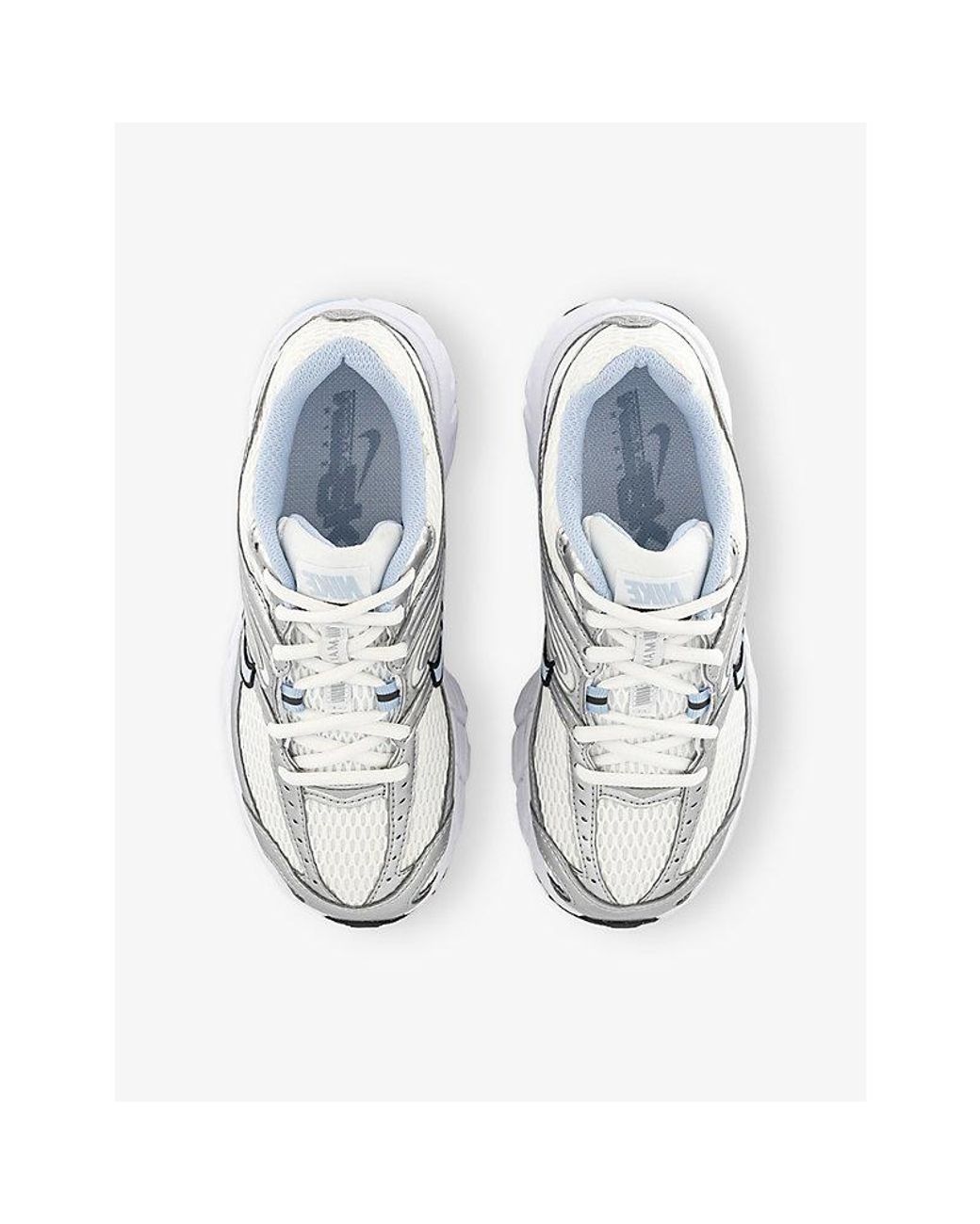 Nike White Air Max Moto 2K Mesh And Faux-Leather Trainers